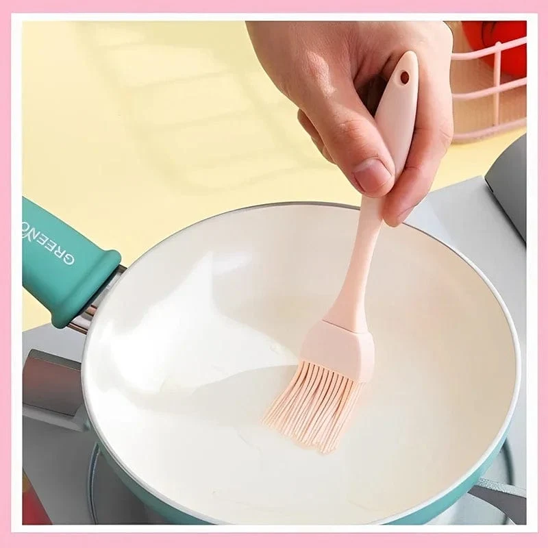 Pinceau en Silicone de Cuisine pour Barbecue - Qualité Alimentaire