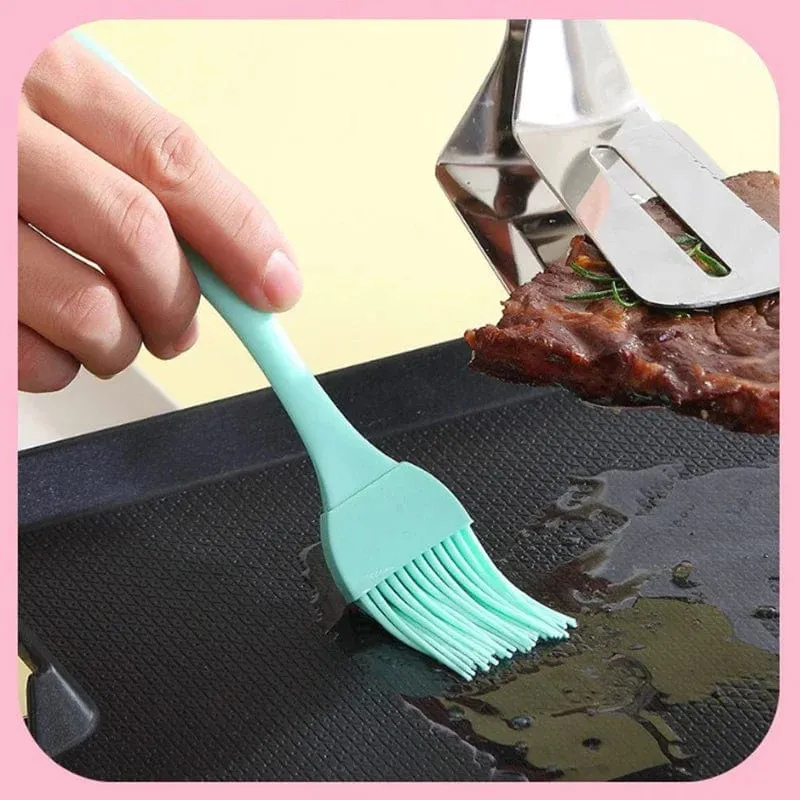 Pinceau en Silicone de Cuisine pour Barbecue - Qualité Alimentaire