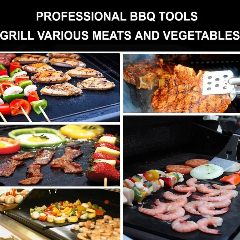 Grille de cuisson Barbecue BBQ en PTFE réutilisable