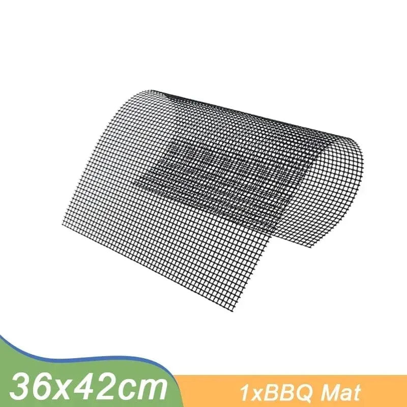 Grille de Barbecue Antiadhésive Réutilisable, Résistante à la Chaleur BBQ