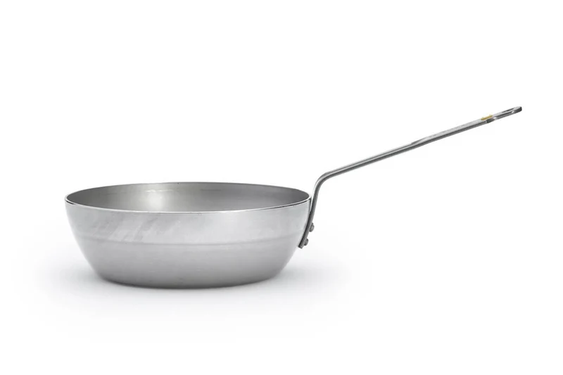 Poêle paysanne bord haut De Buyer Minéral B Element en fer 24cm