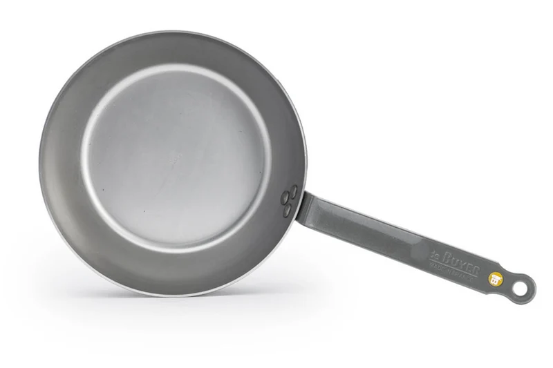 Poêle paysanne bord haut De Buyer Minéral B Element en fer 24cm