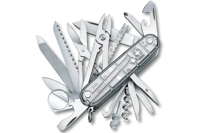 Couteau suisse Victorinox Swisschamp Silvertech 91mm 31 fonctions
