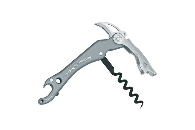 Tire bouchon VINUM Fox Knives 12cm alu anodisé titanium