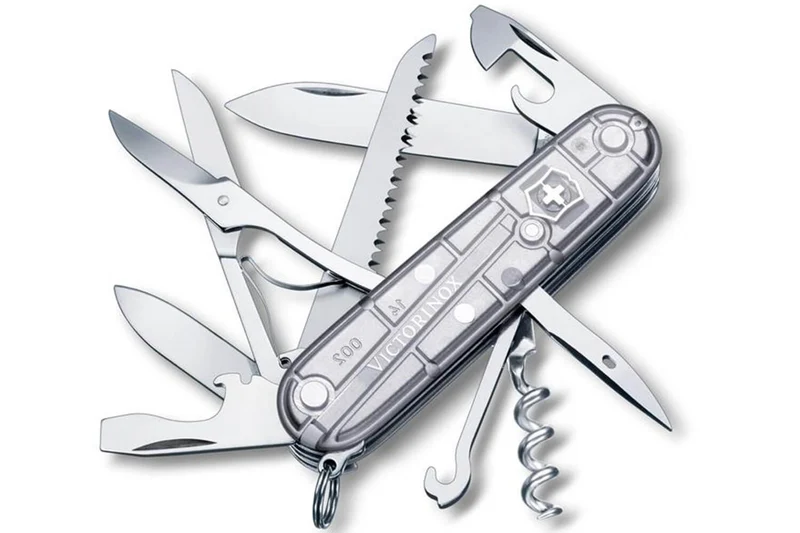 Couteau suisse Victorinox Huntsman Silvertech 91mm 15 fonctions