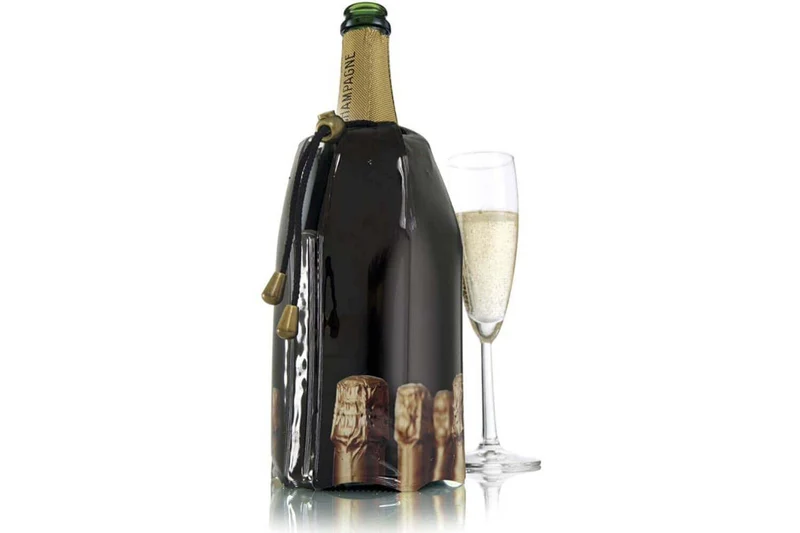 Rafraîchissoir Vacu Vin Rapid Ice pour bouteilles de champagne