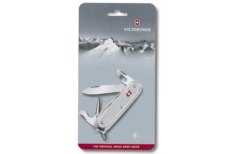 Couteau suisse Victorinox Pioneer argent 93mm 8 fonctions