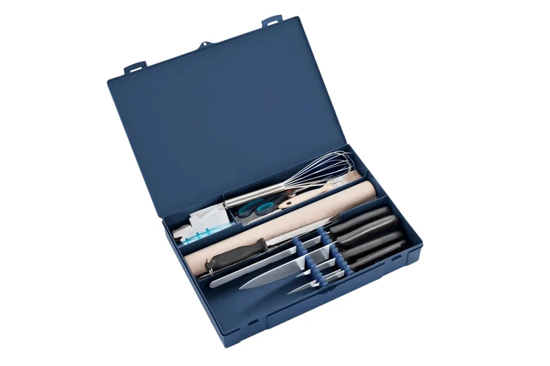 Mallette de pâtissier 33 accessoires Urban Case DEGLON bleue