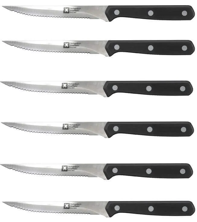 Série de 6 couteaux à steak Cucina Richardson