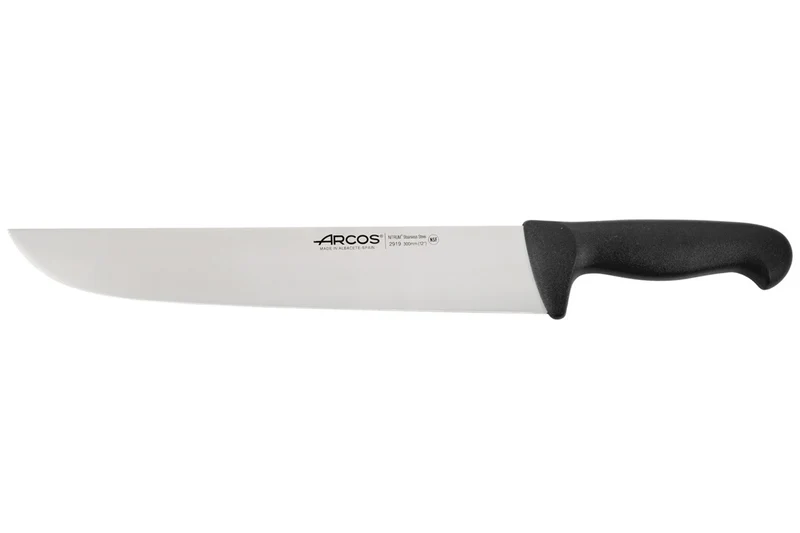 Couteau de boucher courbé 20cm acier Nitrum Arcos 2900