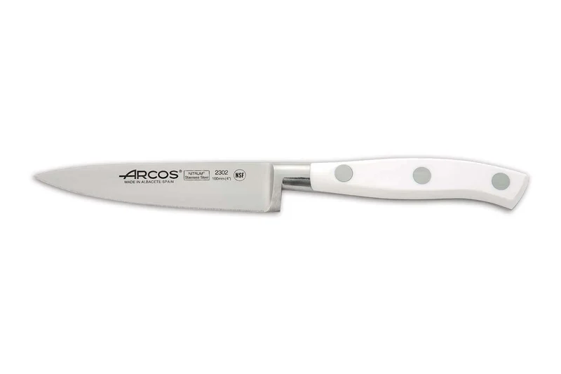 Couteau d'office forgé Riviera White Arcos lame 10cm acier NITRUM®