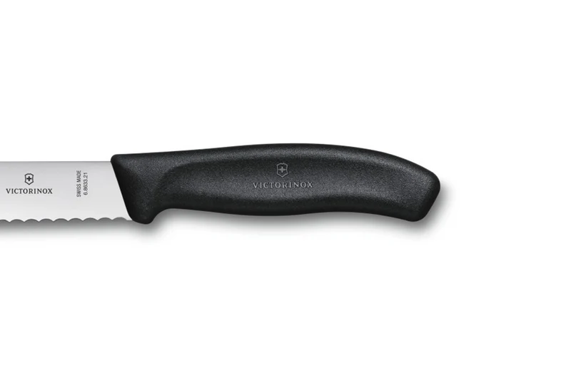 Couteau à pain lame 21cm manche noir Victorinox 6.8633.21