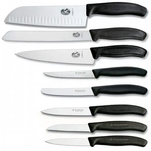 Bloc 8 couteaux de cuisine SwissClassic Victorinox 6.7173.8