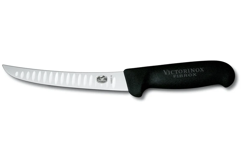 Couteau à désosser lame alvéolée renversée large Victorinox 15cm 5.6523.15