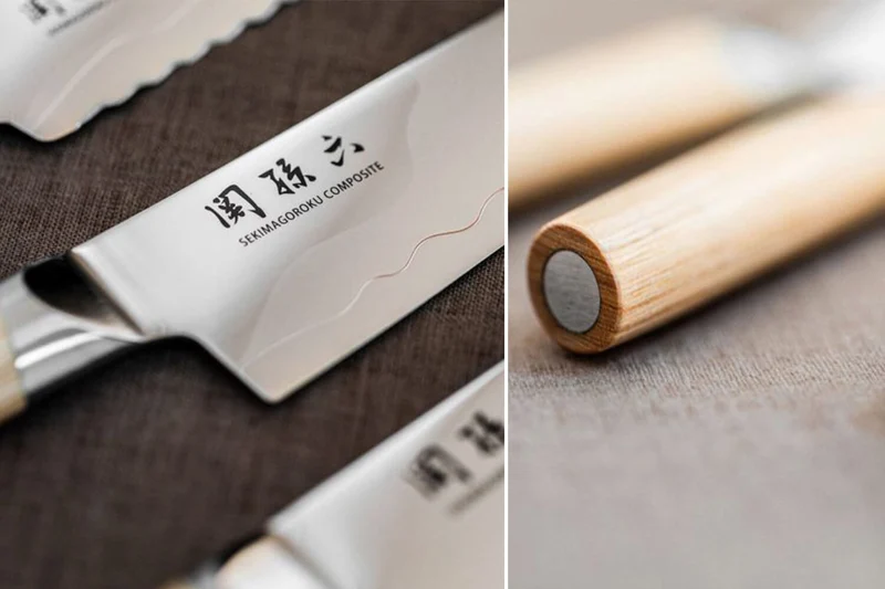 Couteau de chef Kai Seki Magoroku Composite lame 20cm
