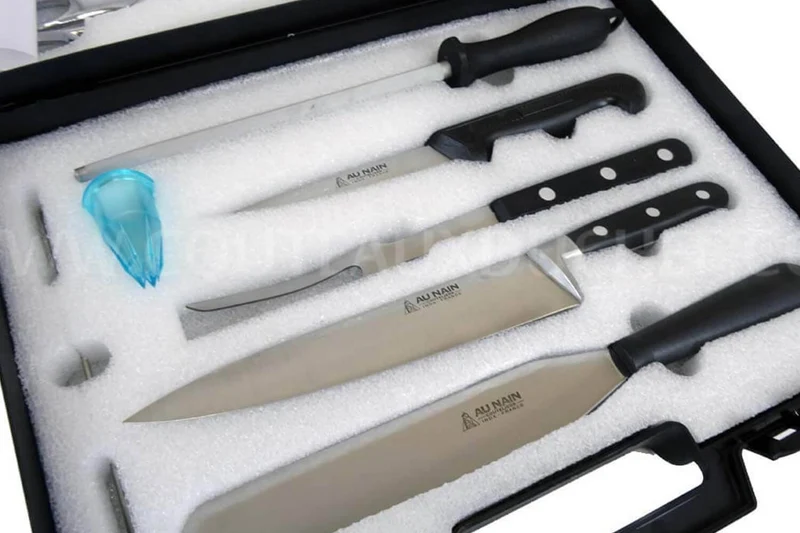 Malette école hôtelière 17 couteaux et accessoires Au Nain