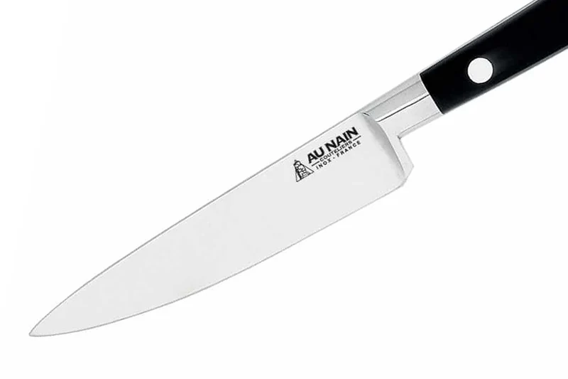 Couteau d'office AU NAIN lame 10cm "forgé idéal"