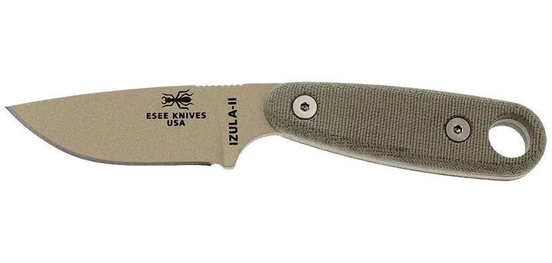 Couteau Izula II Lame Désert ESEE
