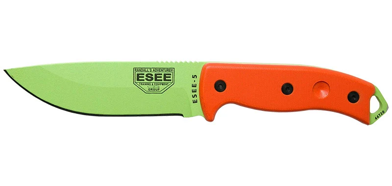 Couteau ESEE-3 Lame Venom Green
