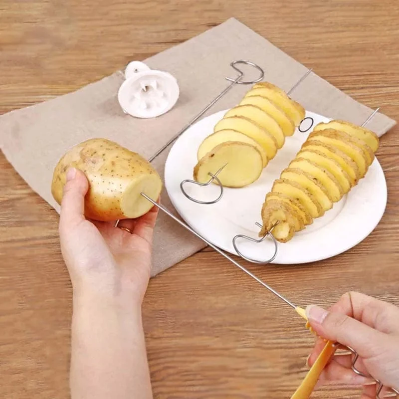 Découpeur de Pommes de Terre en Spirale Créatif
