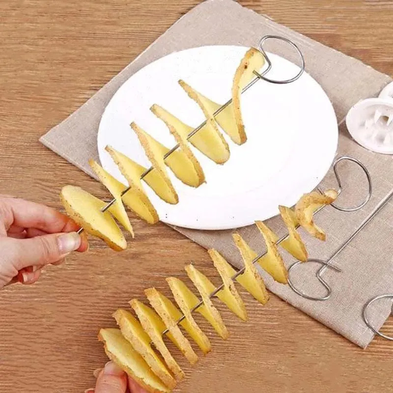 Découpeur de Pommes de Terre en Spirale Créatif