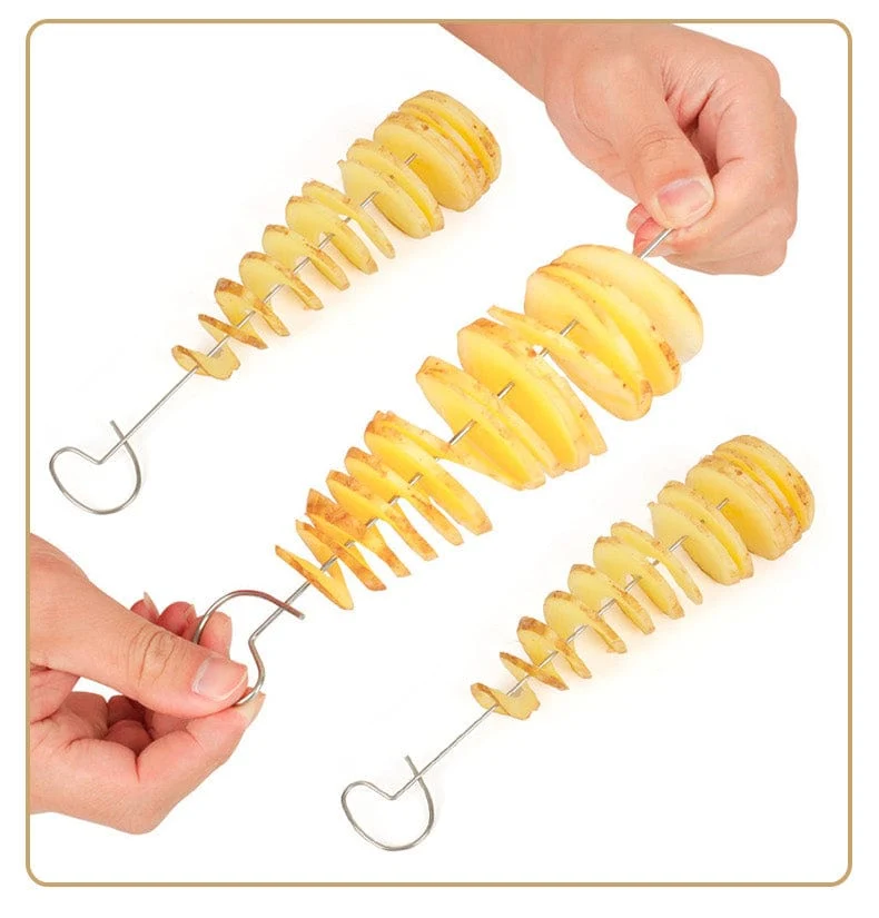 Découpeur de Pommes de Terre en Spirale Créatif