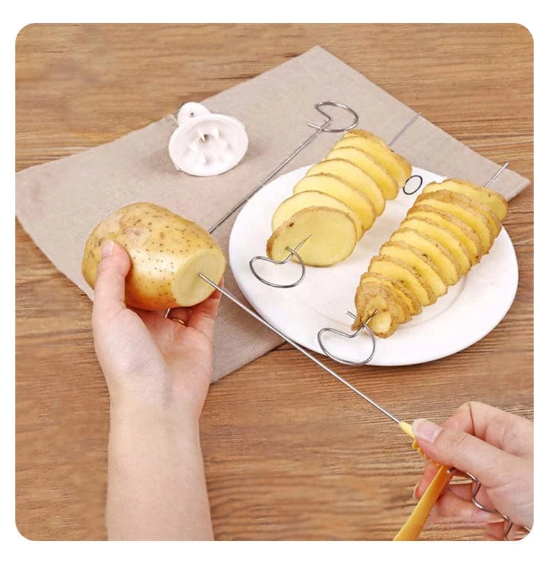 Découpeur de Pommes de Terre en Spirale Créatif