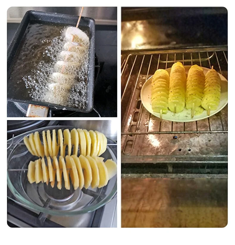Découpeur de Pommes de Terre en Spirale Créatif