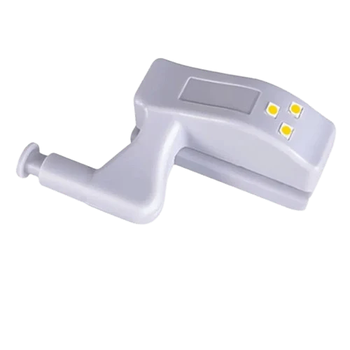 Lumière de charnière universelle à LED pour armoire avec capteur - Éclairage intelligent pour placard de cuisine