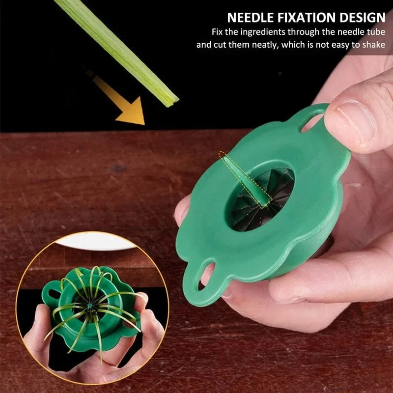 Coupe-Légumes Trancheur et Éminceur Superfin pour Oignons Verts et Légumes Fins