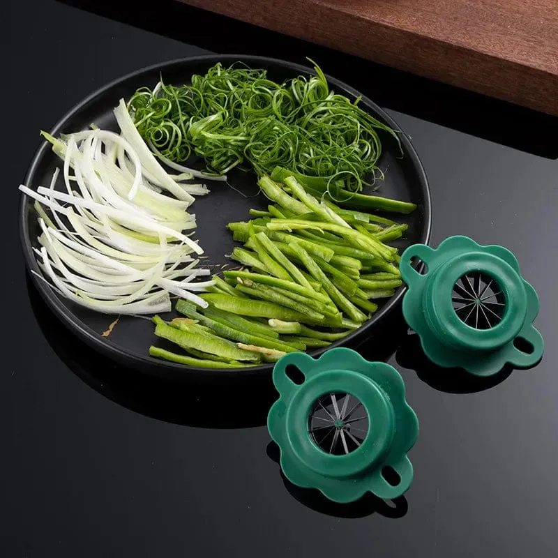Coupe-Légumes Trancheur et Éminceur Superfin pour Oignons Verts et Légumes Fins