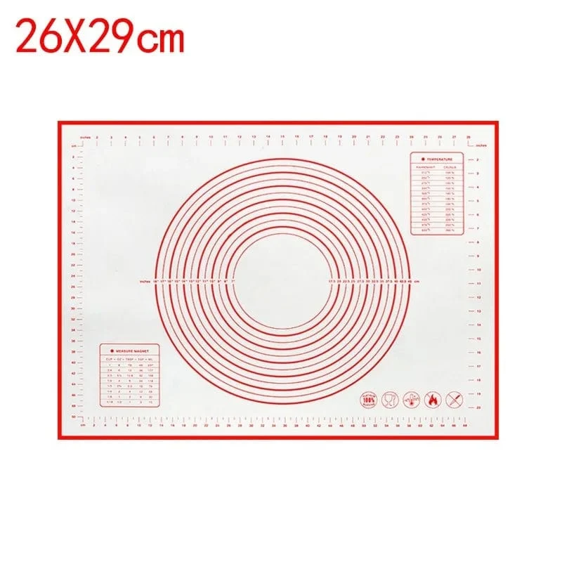 Tapis de Cuisson Antiadhésif en Silicone pour Pétrir la Pâte