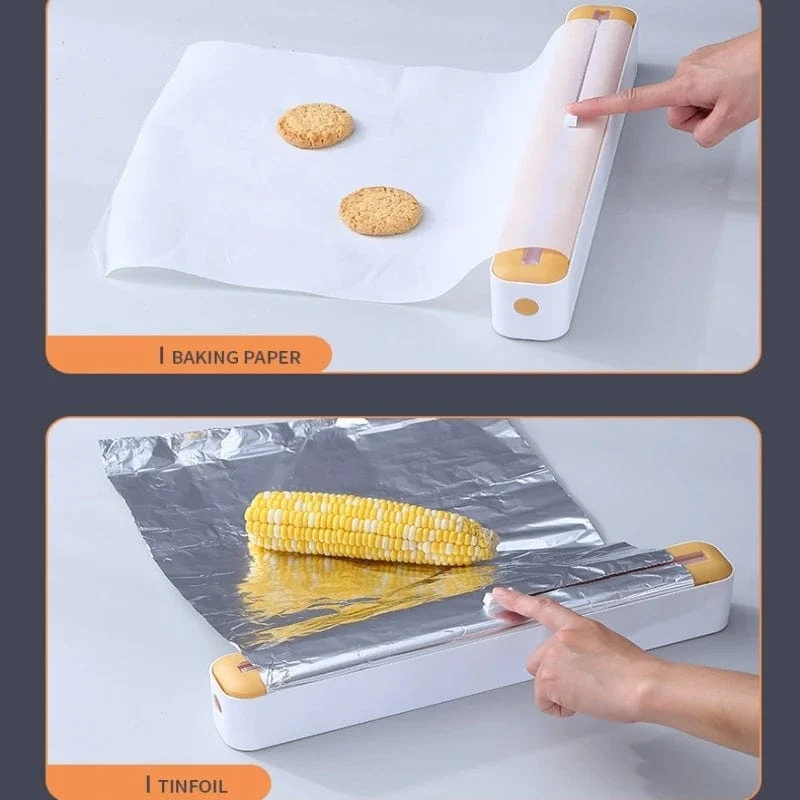 Distributeur de Film Alimentaire avec Coupeur