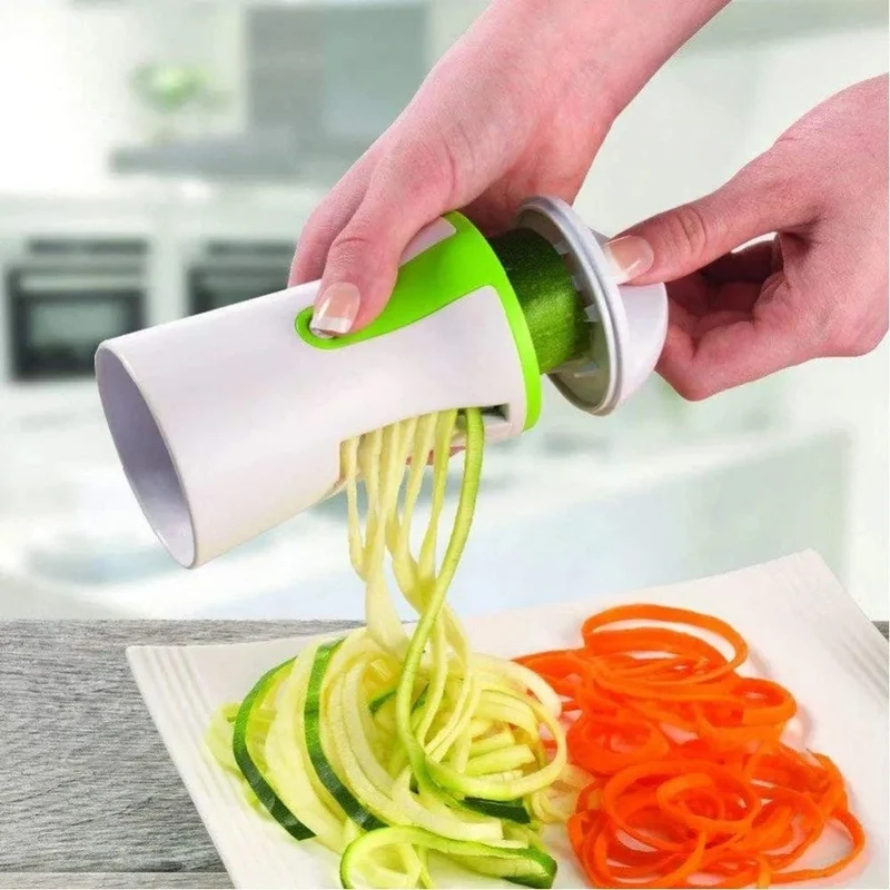 Spiraliseur de Légumes Multifonction en Acier Inoxydable