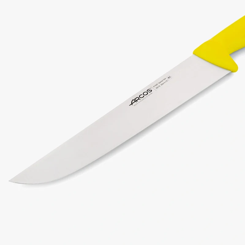 Cuchillo Carnicero color amarillo Serie 2900 300 mm