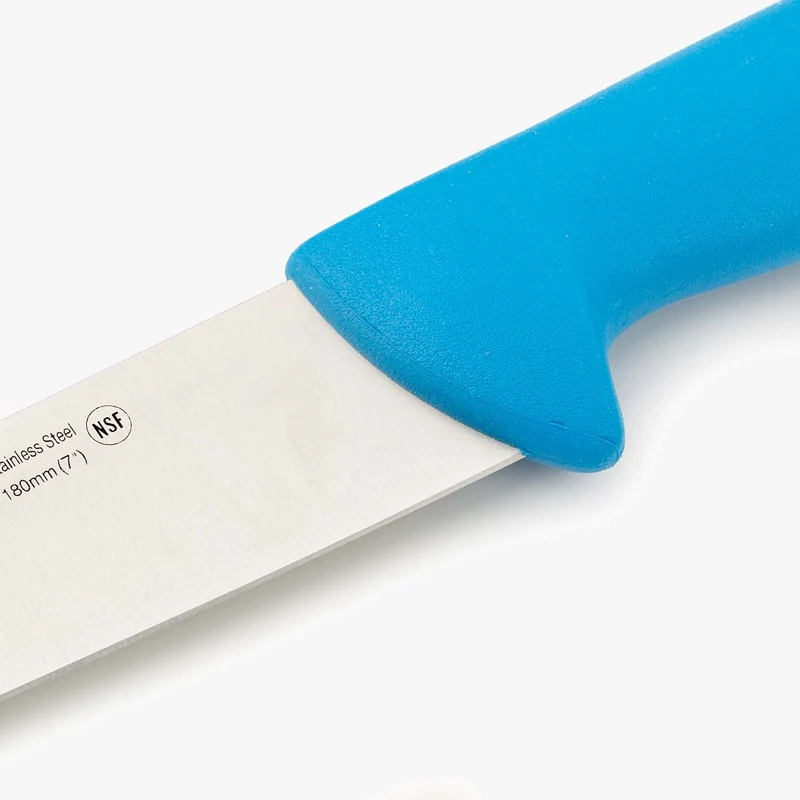 Cuchillo Carnicero color azul Serie 2900 180 mm