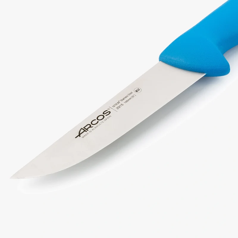 Cuchillo Carnicero color azul Serie 2900 160 mm