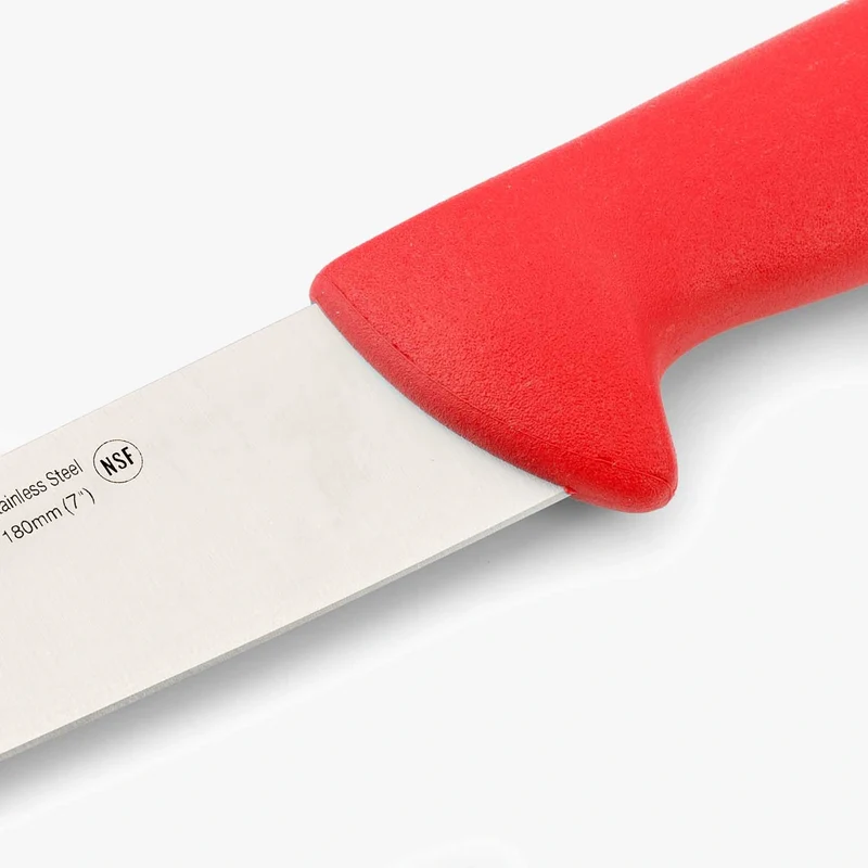 Cuchillo Carnicero color rojo Serie 2900 180 mm