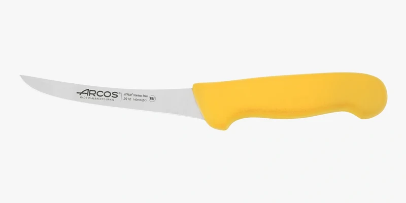 Cuchillo Deshuesador color amarillo Serie 2900 140 mm
