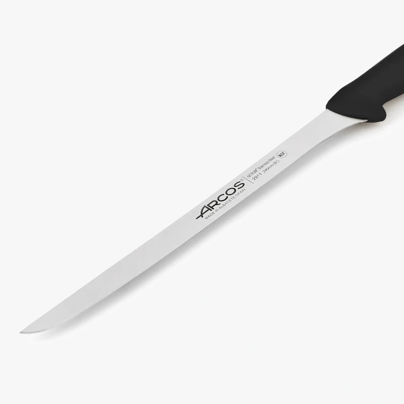 Cuchillo Jamonero Color negro Serie 2900 240 mm