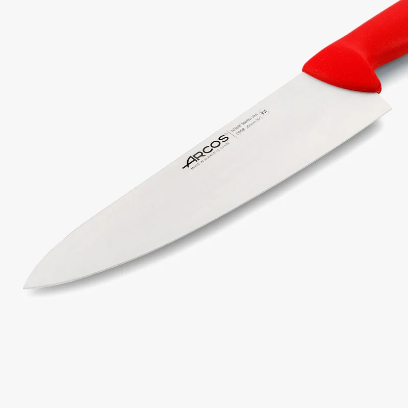 Cuchillo Cocinero color rojo Serie 2900 250 mm