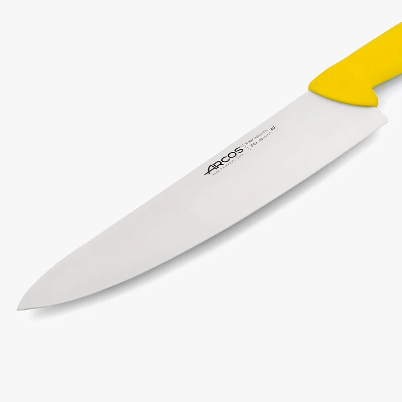 Cuchillo Cocinero color amarillo Serie 2900 300 mm