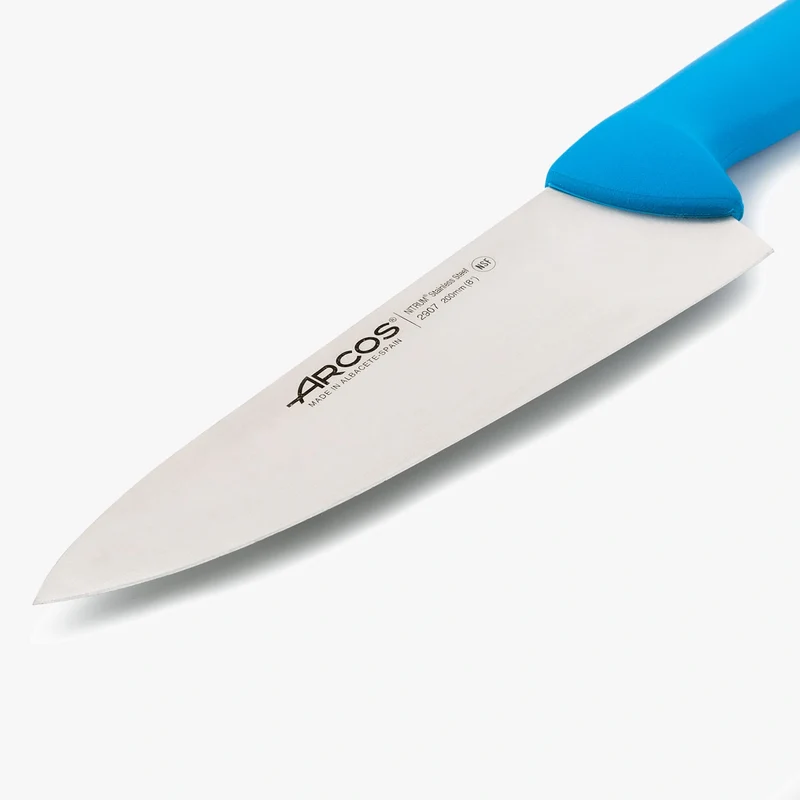 Cuchillo Cocinero color azul Serie 2900 200 mm