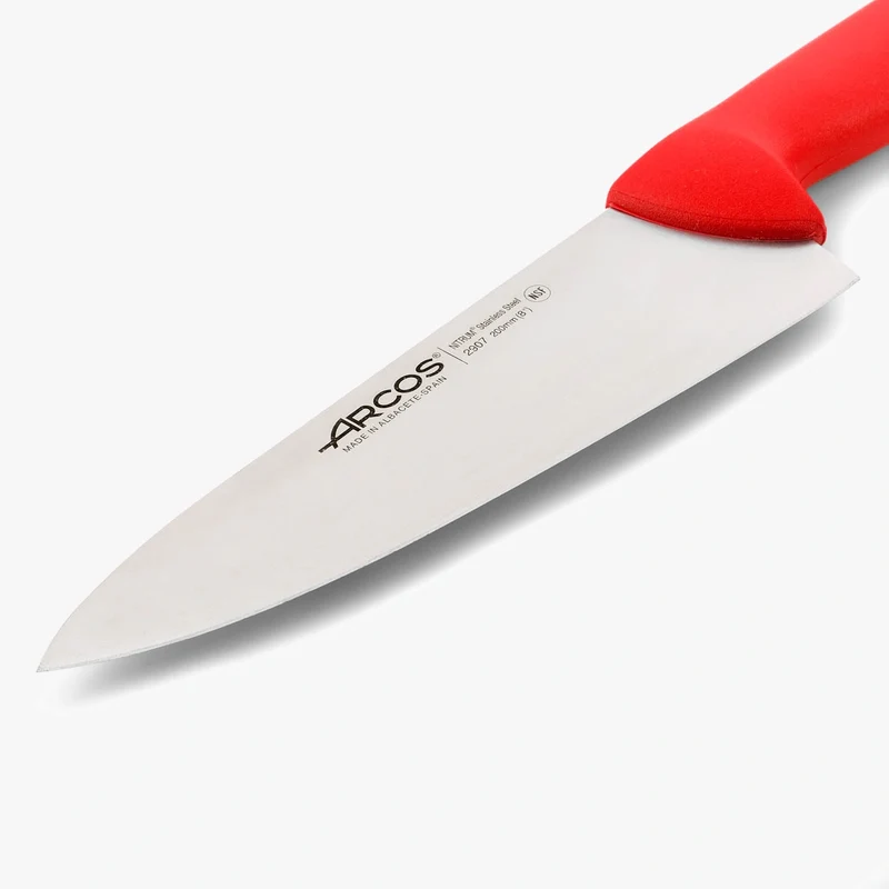 Cuchillo Cocinero color rojo Serie 2900 200 mm