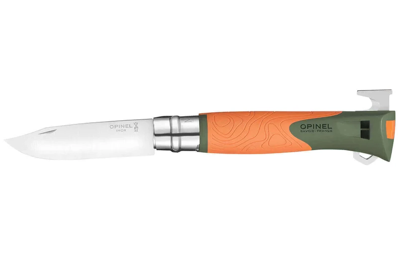 Couteau pliant Opinel N°12 Explore Tire-Tique lame inox