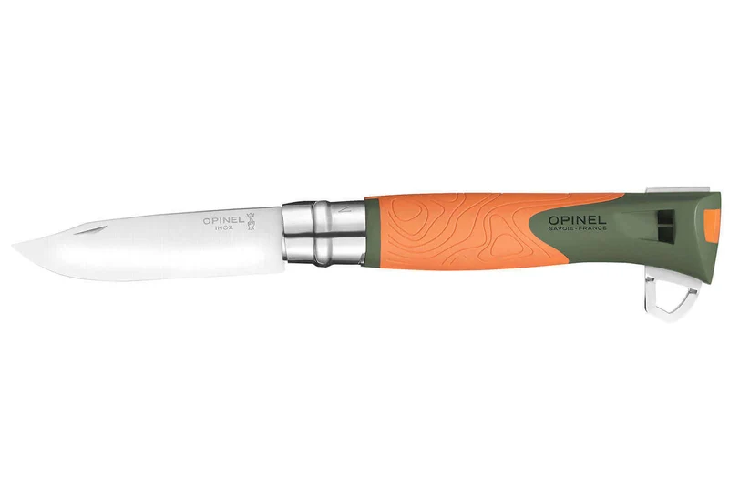 Couteau pliant Opinel N°12 Explore Tire-Tique lame inox