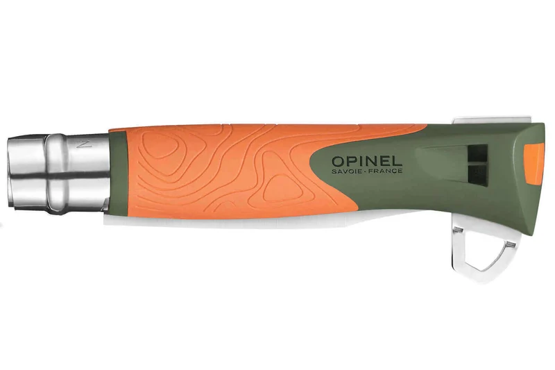 Couteau pliant Opinel N°12 Explore Tire-Tique lame inox