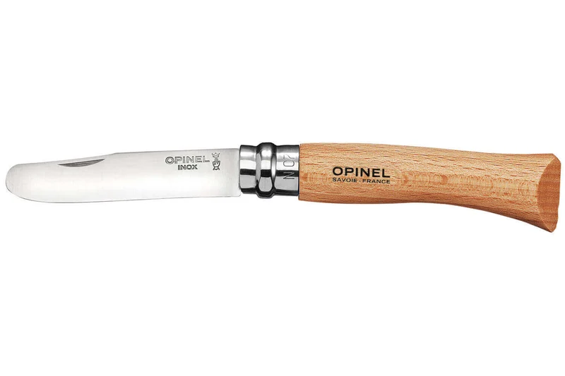 Coffret Mon premier Opinel lame arrondie 8cm + étui