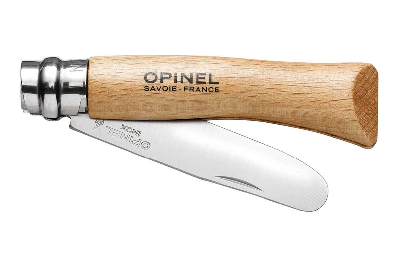 Coffret Mon premier Opinel lame arrondie 8cm + étui