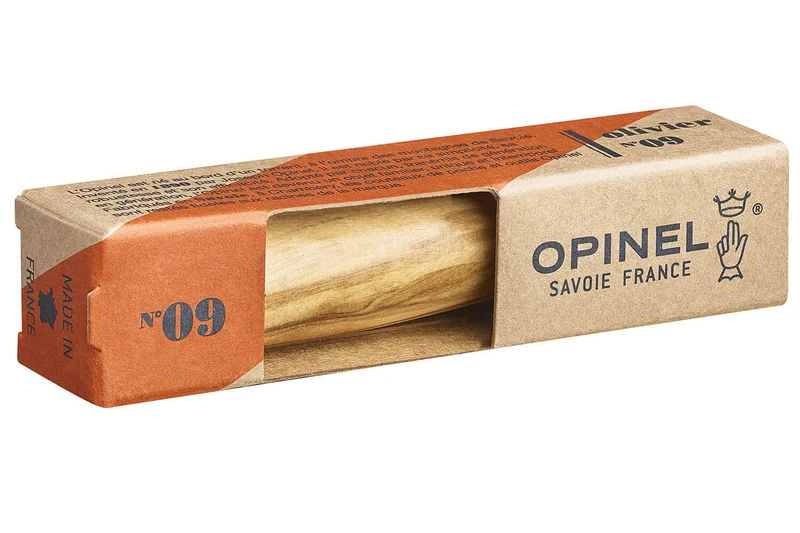 Couteau Opinel Tradition Luxe N°09 lame 9cm manche en bois